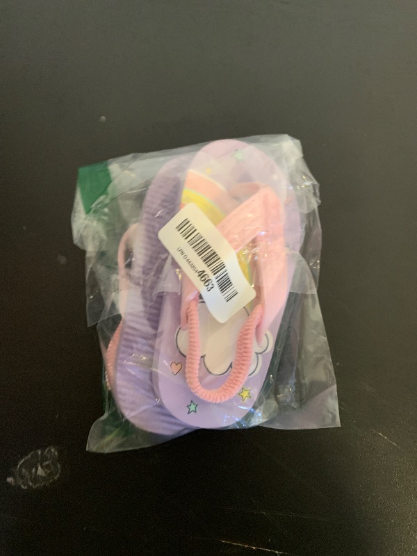 Photo 1 of techcity Toddler Boys Girls Flip Flops Kids Unicorn Dinosaur Sandals Beach Pool Water Shoes with Back Strap