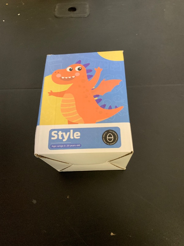 Photo 1 of Flavery 3D Printed Flying Dragon Egg - Winged Dragon in Diamond Eggs, Flexible Crystal Animal Inside, Mystery 3D Gift, Desk Decoration, Fidget Toy (Glow in The Dark Blue)