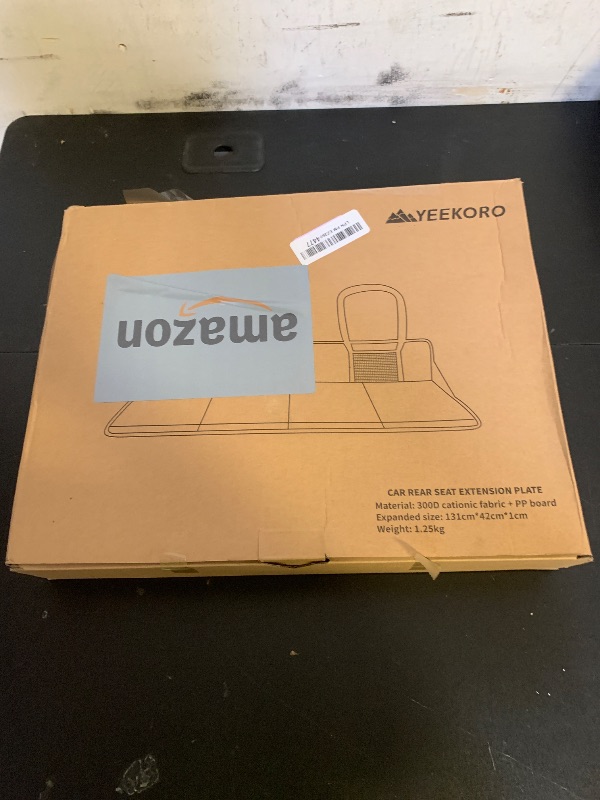 Photo 1 of YEEKORO Car Rear Seat Mattress Extension Plate, Foldable Car Back Seat Extender?Portable Mattress for Sleeping, Increase Travel Trunk Space and Car Bed Camping Space for Car, SUV, Model Y/3