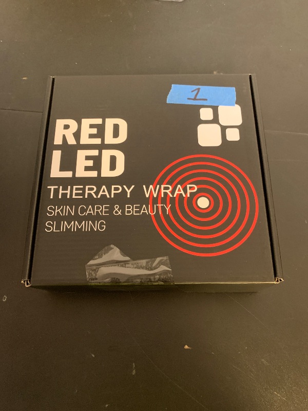 Photo 1 of Red Light Therapy for Body:5 Light Levels Infrared Light Heat Therapy Belt Wrap for Back/Waist/Muscle/Pain Relief 660nm & 850nm Led Beads Red Light Therapy Device with Timer