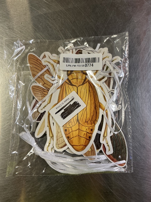 Photo 1 of 12 Pcs Bug Hanging Swirls 2 Pcs Insect Banners for Bug Party Decorations Insect Birthday Party Supplies