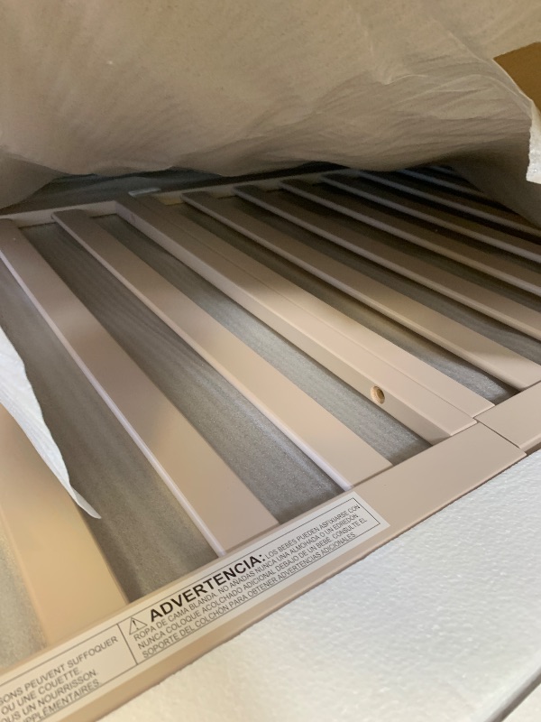 Photo 1 of Dream On Me Odelle 5-in-1 Convertible Full-Size Baby Crib in Almond Butter, GreenGuard Gold & JPMA Converts to Toddler, Day & Full-Size Bed, Sustainable Pinewood, 3 Mattress Heights