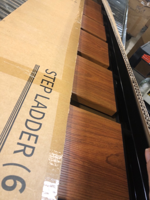 Photo 1 of GameGem 6 Step Ladder for 12 Feet High Ceiling