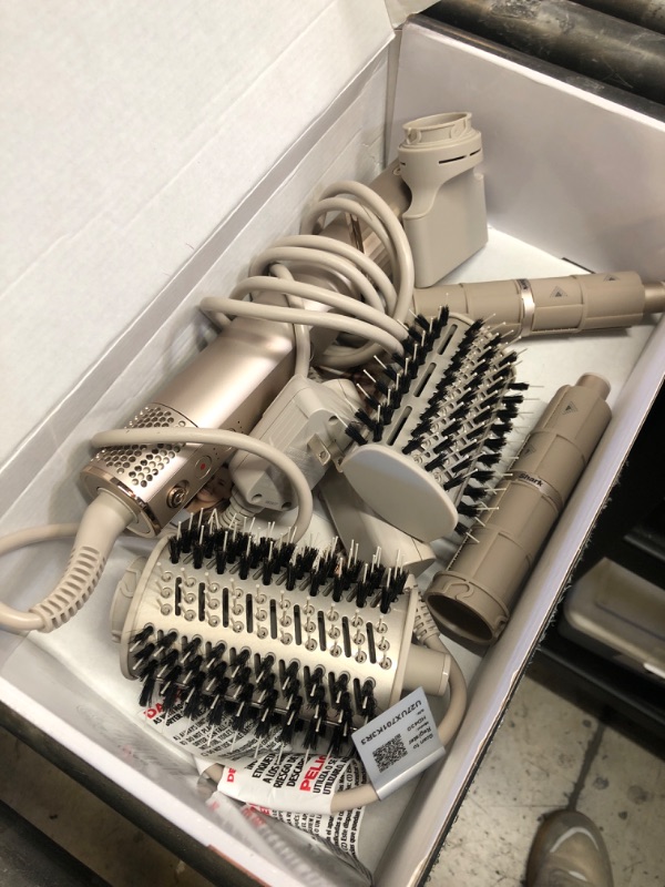 Photo 1 of Shark HD430 FlexStyle Air Styling & Drying System, Powerful Hair Dryer Brush & Multi-Styler with Auto-Wrap Curlers, Paddle Brush, Oval Brush, Concentrator Attachment, Stone