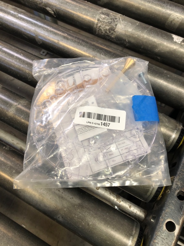 Photo 1 of O'SKOOL 6-1/2" Router Polycarbonate Universal Base Plate Fits Router Porter-Cable, Bosch, Hitachi, Dewalt