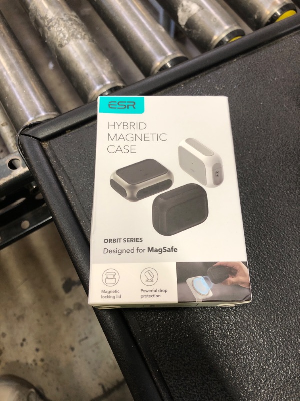 Photo 1 of ESR for AirPods Pro 3 Case, Compatible with AirPods Pro 3rd Generation Case (2025), Compatible with MagSafe, Full Drop Protection Cover with Lanyard, Gray