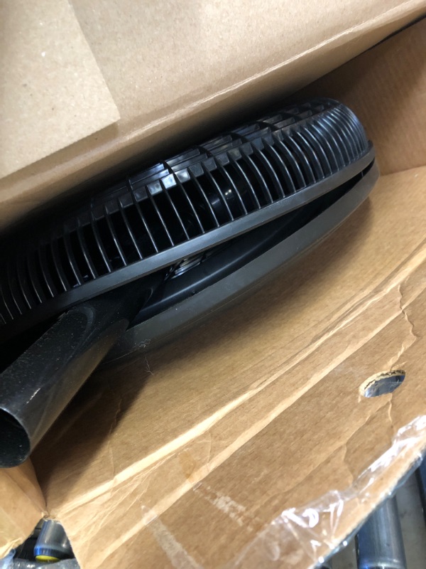 Photo 1 of Lasko 18 in. Cyclone Pedestal Fan with Remote Control, Black