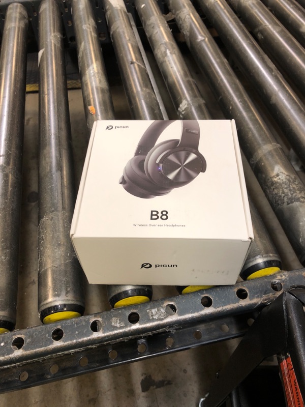 Photo 1 of Picun B8 Bluetooth Headphones, 120H Playtime Headphone Wireless Bluetooth with 3 EQ Modes, Low Latency, Hands-Free Calls, Over Ear Headphones for Travel Home Office Cellphone PC Black