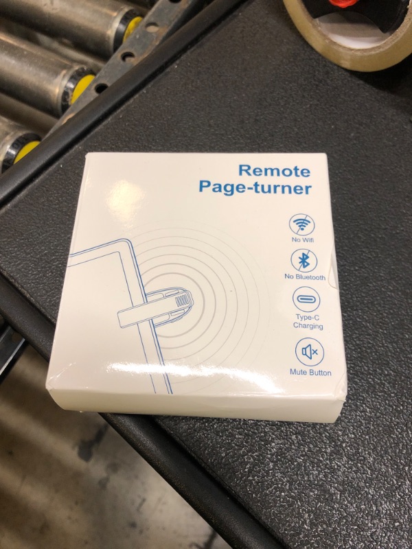 Photo 1 of [2 Clips] Finger Ring Page Turner for Kindle, Remote Control Page Turner for Kindle Paperwhite Kobo Readers iPad Tablets Reading Novels Ebook Reading Accessories for Kindle