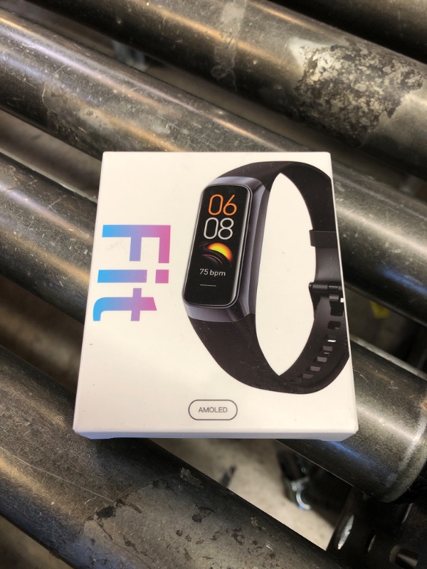 Photo 1 of Fitness Tracker with 24/7Heart Rate, Blood Pressure, Sleep Tracking, Calorie, Activity Tracker with 1.1" AMOLED Color Screen, Waterproof Step Tracker for Android iPhones Women Men
