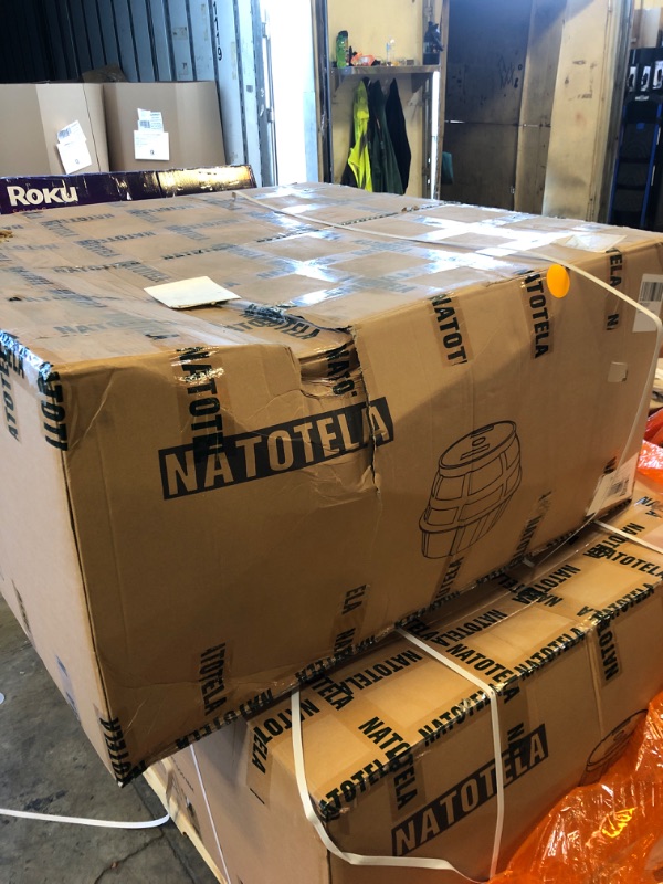 Photo 1 of Natotela 40x31.5H Fiberglass Manhole Enclosure,Underground Vault W/28“ Cover Precast Large Meter Junction Box Inspection Manhole Assembly,Drainage Collection Round Brick Well for Sewage Septic Tank