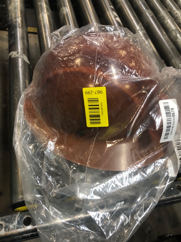 Photo 1 of AFP Fiber Full Brim Hard Hat | 6 Point Ratchet Suspension | OSHA & ANSI Rated | Hard Hats for Men | Premium Construction Helmets for Safety