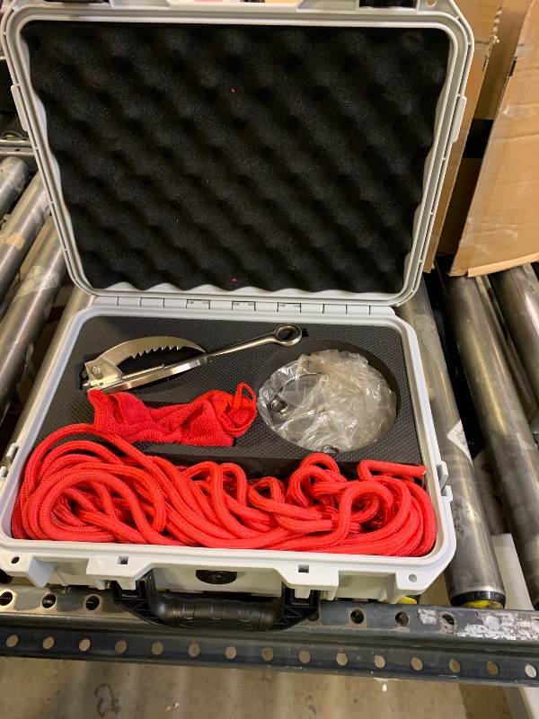 Photo 1 of 3600LB’s Complete Magnet Fishing Kit | Double Sided Fishing Magnet Kit with Case | Includes Strong Neodymium N52 Magnets, Durable 65ft Rope, Carabiner, Gloves, Grappling Hook & Carry Case
