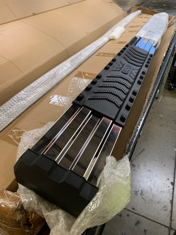 Photo 1 of KUIPERAUTO 6 inches Running Boards Side Steps Compatible for 2009-2018 Dodge Ram 1500 Crew Cab Nerf Bars