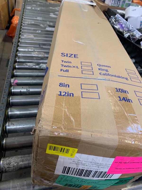 Photo 1 of SIMARTH Queen Mattress with Motion Isolation and Pressure Relief, Strong Edge Support, Pocket Spring King Size Mattress in a Box (14 Inch, Queen)