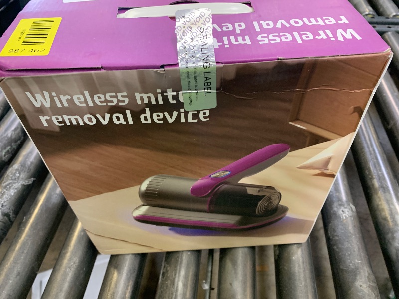 Photo 1 of PATO Mattress Vacuum Cleaner, Wireless Handheld Bed Vacuum Cleaner With UV-C Light, HEPA Filter and Ultrasonic Vibration, 12KPa, Suitable for Beds, Sofas, Car Seats, Carpets (golden)