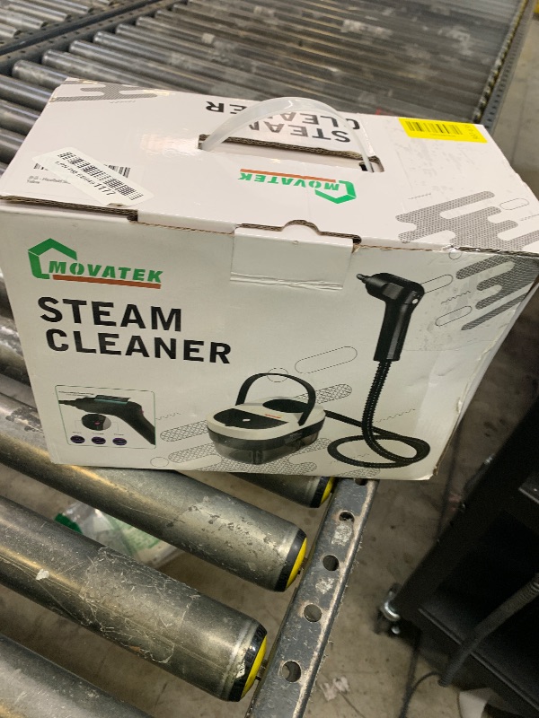 Photo 1 of Handheld Steam Cleaner, 10s Fast Heating Steamer for Cleaning, 1.6L Water Tank, 3 Levels Adjustable Handle, 11-in-1 Steam Cleaner for Home, Kitchen, Dirt, Grease, Grout, Tile, Floor, Couch and Car
