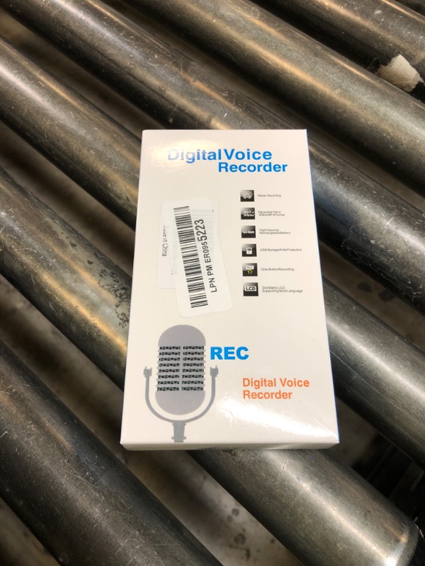 Photo 1 of 128GB (9800Hrs) Voice Recorder w/Type-C, Audio Recording Device with AI-Intelligent Noise Reduction, Digital Voice Activated Recorder 180 Days Storage Capacity for Lectures, Class, Work, Interviews