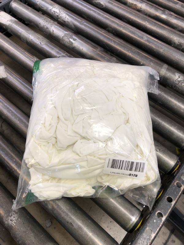 Photo 1 of 10 ft x 10 ft Wrinkle Free Ivory Backdrop Curtain for Wedding Parties, Polyester Ivory Photo Backdrop Drapes 2 Panels 5x10ft for Baby Shower Photoshoot Engagement Birthday Party Photography Background