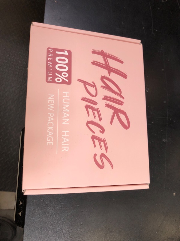 Photo 1 of Hairro 100% Human Hair Topper No Bangs, Real Clip in Hair Hairpieces for Women, 3.94x4.72" Silk Base for Thinning Receding High Hairline, 10 Inch Medium Brown Middle Part