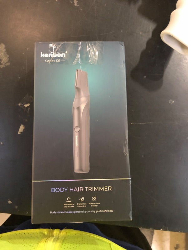 Photo 1 of Body Hair Trimmer for Men - Manscape Beard Trimmer for Men, V-Shaped Trimming Head with 2 Comb Attachments Mens Groin & Pubic Hair Trimmer IPX5 Waterproof Wet/Dry Mens Electric Razor