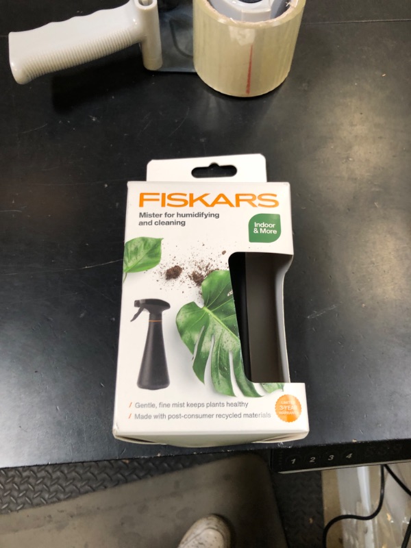 Photo 1 of *MISSING TOP* Fiskars Plant Mister Spray Bottle (10 oz), Fine Mist for Indoor or Outdoor Gardening and Delicate Houseplants, Made with Lightweight and Durable Recycled Plastic