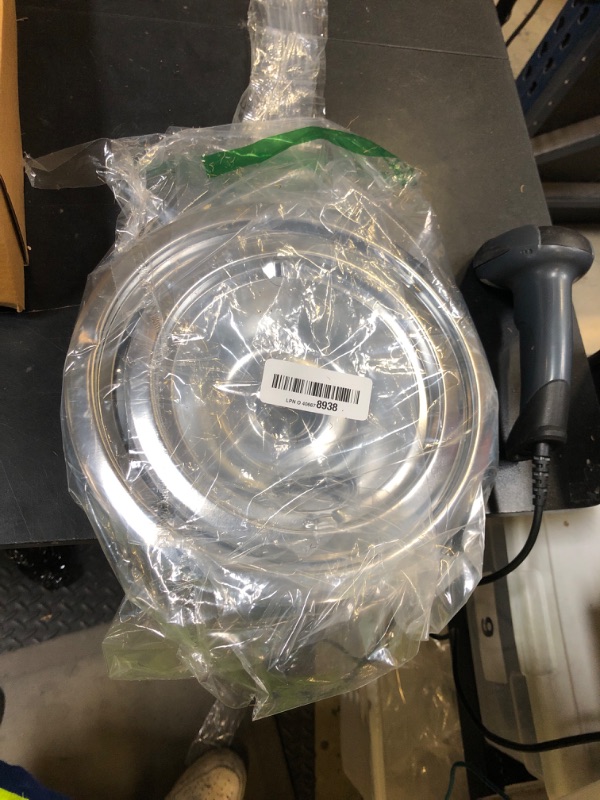 Photo 1 of 4 Pack Chrome Drip Pans, Compatible with Whirpool Kenmore Frigirate Stove Top Drip Bowls. Include 2 Pcs 6'' Range Replacement Drip Pans and 2 Pcs 8 '' Cooktop Drip Pans