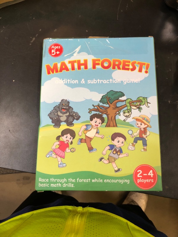 Photo 1 of Aizweb Math Board Games for Kids,Addition & Subtraction Game,Educational Learning Board Games for 1st Grade for Boys and Girls Ages 5 6 7 8,Travel Indoor Outdoor Classroom Dice Family Games
