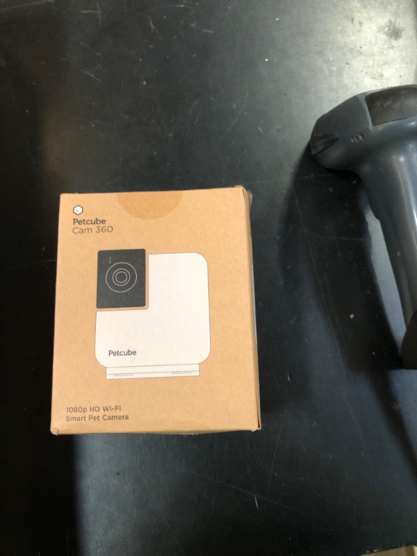 Photo 1 of Petcube Cam 360 Camera Interactive WiFi Pet and Home Security Pan-Tilt Camera with Phone App, 1080p HD Video, 360° Rotation, Night Vision, AI Alerts