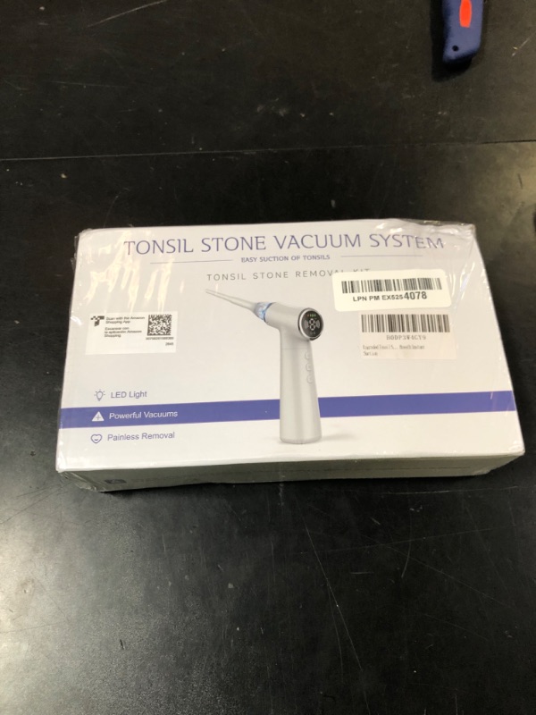 Photo 1 of Upgraded Tonsil Stone Remover Tool with Silicone & Glass Probes, 11 in 1 Rechargeable Electronic Tonsil Stone Vacuum with Built-in LED Light, Fight Bad Breath Instant Suction