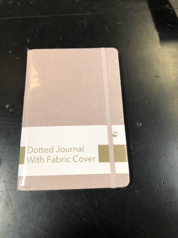Photo 1 of Mr. Pen- Dotted Journal Notebook, A5 Midium Size (5.7"x8.4"), 160 Pages/80 Sheets, Fabric Hardcover, 100 GSM Thick Paper, Bullet Dotted Journal