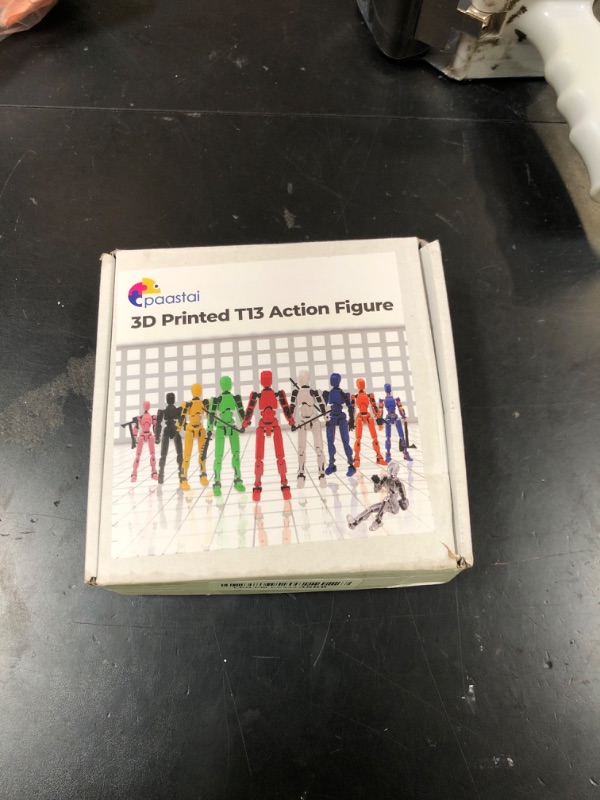 Photo 1 of 10 Pcs T13 Action Figures(Assembly Required),Multi-Jointed Detachable Titan 13 Action Figure with 10 Colors,3D Printed Dummy 13 Action Figure with Accessories for Collectors Desktop Decorations,DIY