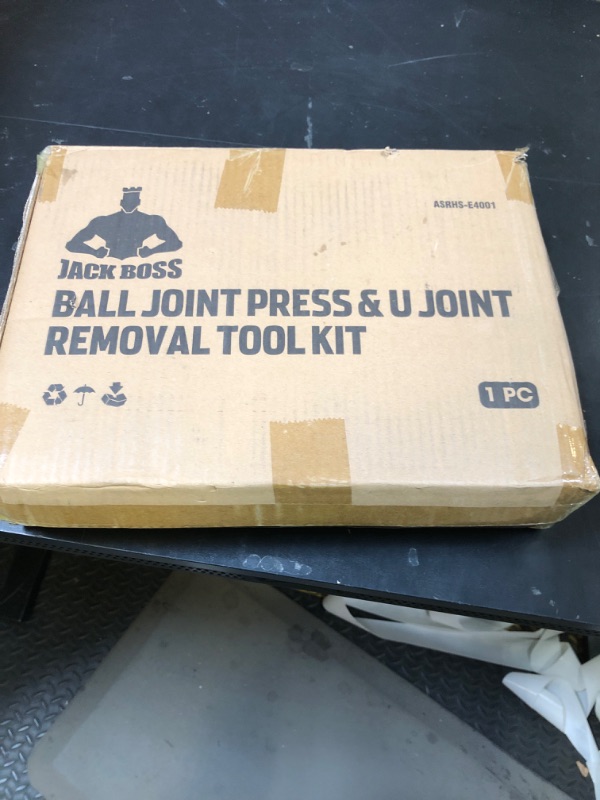 Photo 1 of Jack Boss Ball Joint Press and U Joint Removal Kit, 10 PCS with Portable Storage Case of Bushing Press Kit Tools, Fits Most 2WD and 4WD Cars and Light Trucks