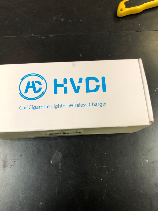 Photo 1 of HVDI Wireless Car Charger Mount,Car Cigarette Lighter 15W Qi Fast Charging Auto-Clamping Dual QC 3.0 Port Air Vent Car Charger Phone Holder,for iPhone 13 Pro Max/12/11/XR/X/8,Samsung S21/S20/S10/9/8