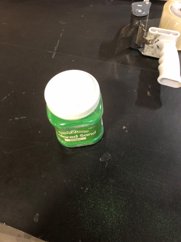 Photo 1 of READY 2 LEARN Colored Sand | Green | 2.2 lbs | Play Sand for Kids | Perfect for Arts and Crafts and Sensory Bins