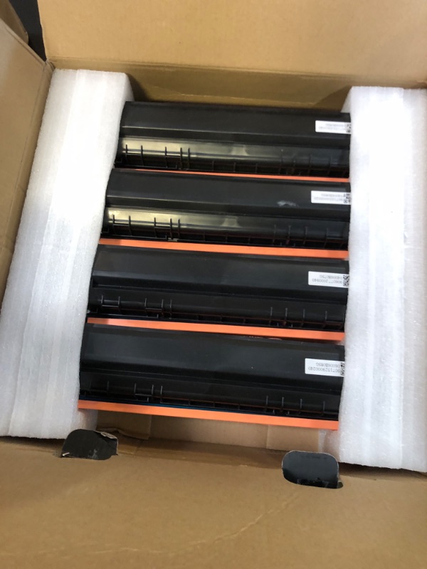 Photo 1 of 218X Toner Cartridges 4 Pack High Yield (with Chip) Compatible Replacement for HP 218X 218A for Color Laserjet Pro 3201dw MFP 3301fdw 3301cdw 3301sdw Printer Ink W2180X W2180A (BCMY, 4-Pack)
