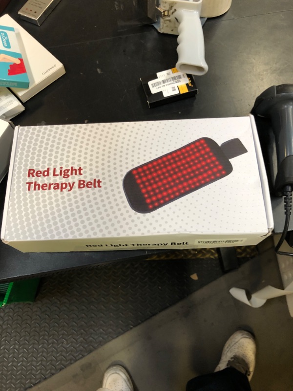 Photo 1 of LIFELT8UM Red Light Therapy Belt for Body Pain Relief, Infrared Light Therapy Wrap for Enhanced Muscle Recovery Shoulder Back Waist Pain Relief Pad,360 LED Beads with 660nm Red & 850nm Therapy Light
