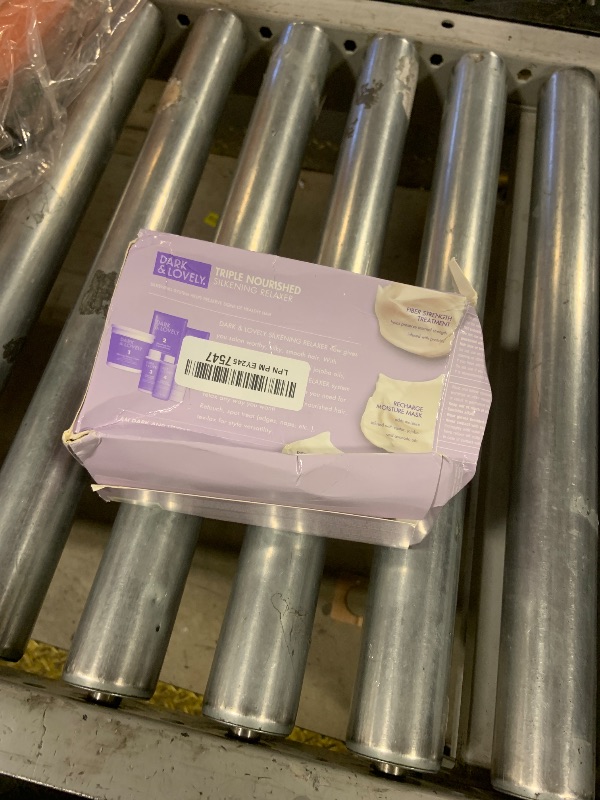 Photo 1 of SoftSheen-Carson Dark and Lovely Triple Nourished Silkening Relaxer No-Lye Regular Strength with Shea Butter, Jojoba and Avocado Oils, Regular