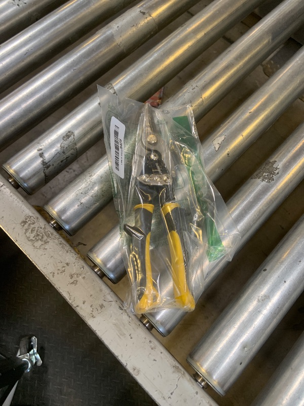 Photo 1 of HURRICANE 10 Inch Aviation Tin Snips, Heavy Duty Metal Cutter Shears for Cutting Sheet Metal, Straight Cut Aviation Snips