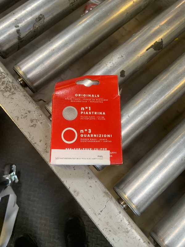 Photo 1 of Bialetti Spare Parts, Includes 3 Gaskets and 1 Plate, Compatible with Moka Express, Fiammetta, Break, Happy, Dama, Moka Melody, Alpina, Moka Timer and Rainbow (3/4 Cups)