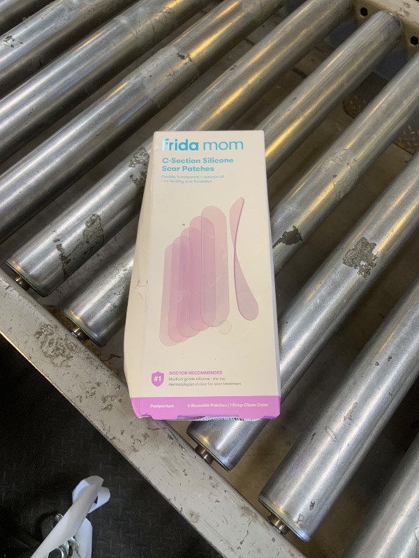 Photo 1 of Frida Mom C-Section Silicone Strips, C-Section Recovery Must Have Scar Patches, Reusable Medical Grade Treatment for Keloid Scars, Includes Case & Pouch