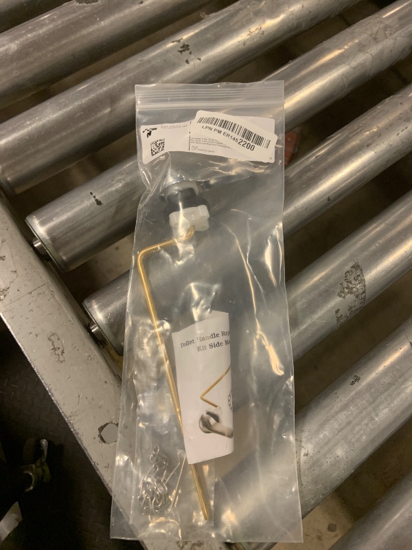 Photo 1 of Universal Toilet Bowl Flush Handle Replacement Kit Side Mount, Toilet Repair Kit Inside Tank Chain Flusher Handle Lever Replacement Parts Compatible with American Standard Mansfield Kohler TOTO Eljer