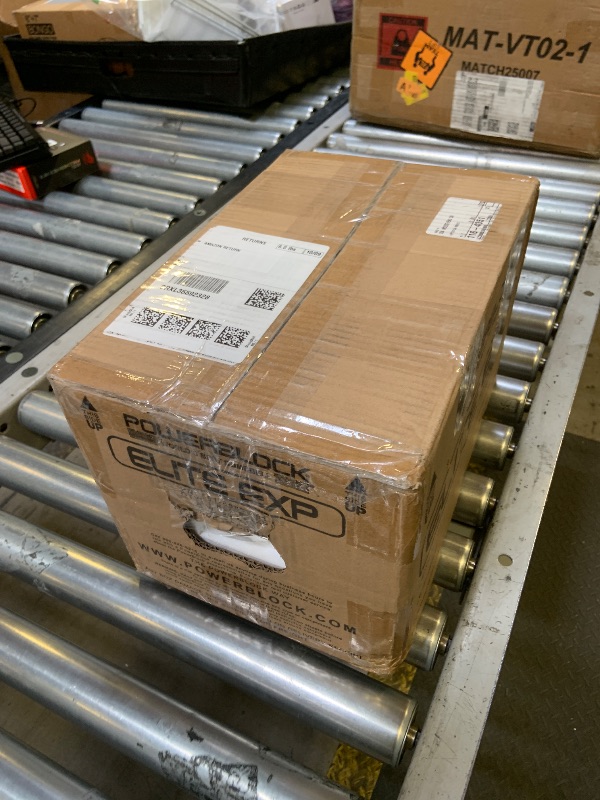 Photo 1 of PowerBlock Elite EXP Adjustable Dumbbells, Sold in Pairs, Stage 1, 5-50 lb. Dumbbells, Durable Steel Build, Innovative Workout Equipment, All-in-One Dumbbells, Expandable with Expansion Kits