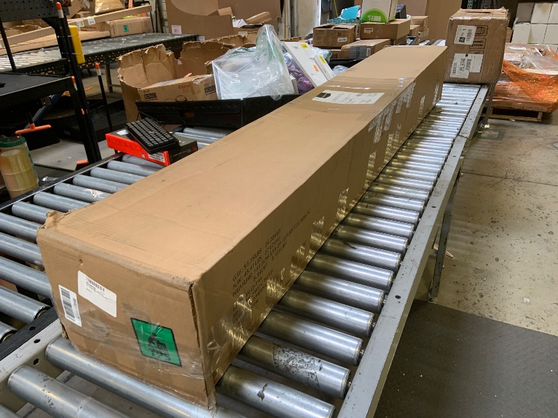 Photo 1 of Amazon Basics Smart Box Spring Bed Base, 9-Inch Height Mattress Foundation, Tool-Free Easy Assembly, King, 79"L x 75.5"W x 9"H, White
