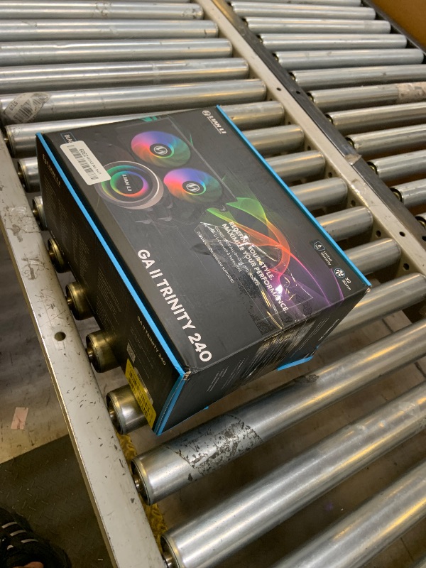 Photo 1 of Lian Li Galahad II Trinity 240MM- AIO CPU Liquid Cooler- Pre-installed ARGB daisy-chainable radiator fans or UNI FAN SL-INF fans - For Intel LGA 1700, 1200, 115X, AMD AM5/AM4 Sockets (GA2T24B.US)