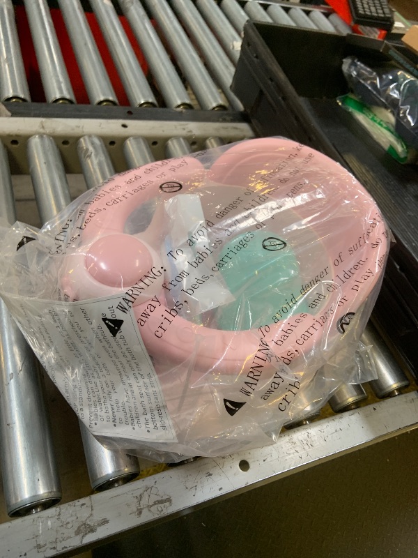 Photo 1 of Trankerloop Baby Bath Seat, Bath Seat for Baby 6 Month & up, Baby Bath tub Seat with Suction Cups, Non-Slip, Detachable, Pink