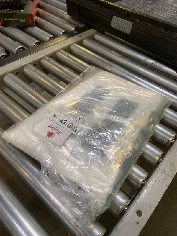 Photo 1 of iMailer - 200 Count - 12" x 15" Clear Plastic Poly Bags with Suffocation Warning for Clothing, T-Shirts,Shipping, Packaging - Resealable Adhesive,Not Strong