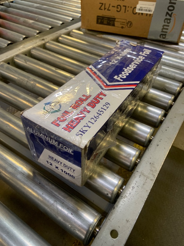 Photo 1 of Aluminum Foil (12"x1000 ft.) - Heavy Duty Aluminum Foil Wrap for Food, BBQ, Grilling and Roasting - Tin Foil Perfect for Multipurpose Kitchen (1 Box)