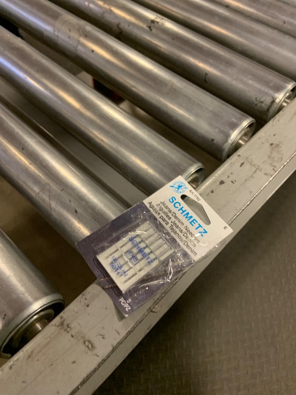 Photo 1 of SCHMETZ Extra Wide Twin (130/705 H ZWI BR) Sewing Machine Needles - Carded - Size 8.0/100