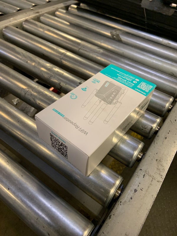 Photo 1 of WiFi Extender Signal Booster for Whole Home & Backyard - 10K Sq.Ft Coverage w/4 Antennas | 90% Faster Internet Booster w/Ethernet Port, Easy Setup Wireless Repeater Works with Any Router